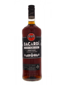 Bacardi Carta Negra Rum 100cl. 37.5°