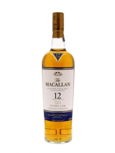 Macallan 12 Years Double Cask Single Malt whisky 70cl.