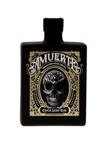 Amuerte Coca Leaf Gin Black Edition 70cl. 43°