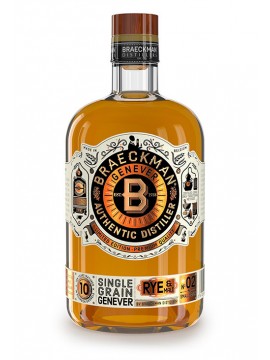 Braeckman Authentic 10 Years Single Grain Jenever 50cl. 42°