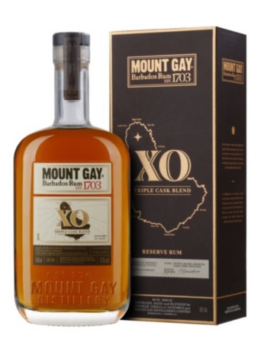 Mount Gay XO Triple Cask Blend Rum 70cl. 43°