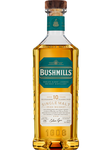 Bushmills Irish Malt Whisky 10 years 70cl. 40°