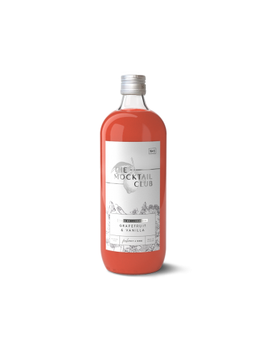 Roze pompelmoes & Vanille Mocktail 1 liter