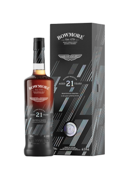 Bowmore 21 Years Aston Martin Masters Selection release 2024 70cl.