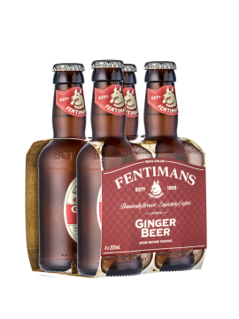 Fentimans Ginger Beer 4x200ml.