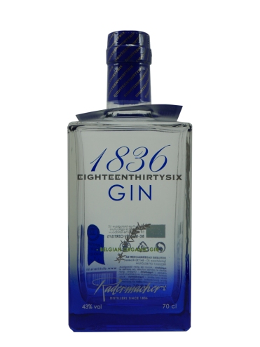 1836 Eighteen Thirty Six Belgian Organic Gin 70cl. 40°